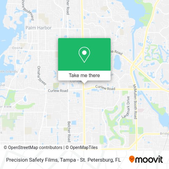 Precision Safety Films map