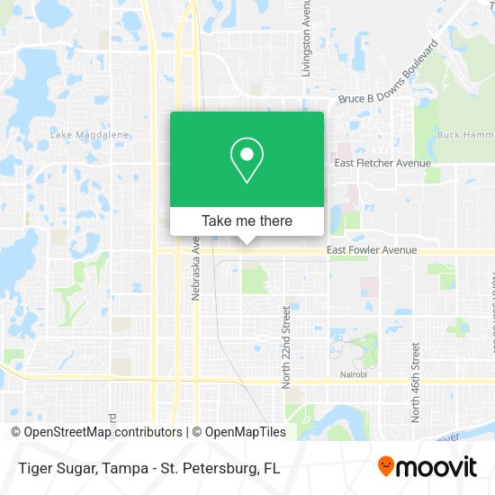 Tiger Sugar map