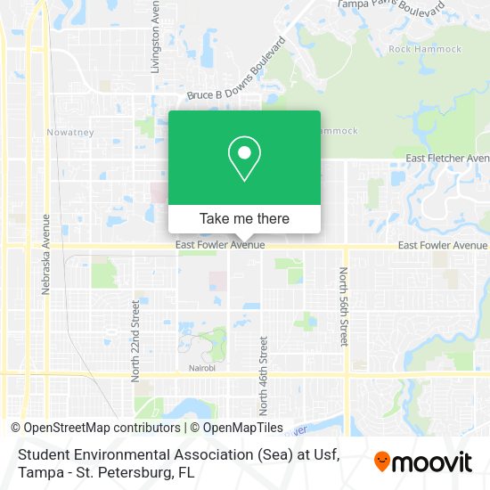 Mapa de Student Environmental Association (Sea) at Usf
