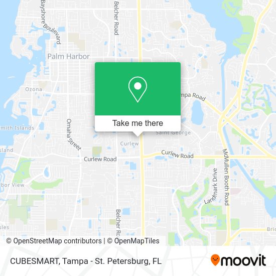 CUBESMART map