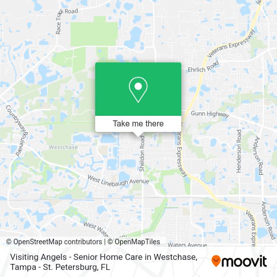 Visiting Angels - Senior Home Care in Westchase map