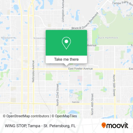 WING STOP map