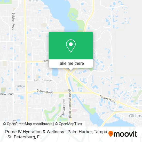 Prime IV Hydration & Wellness - Palm Harbor map
