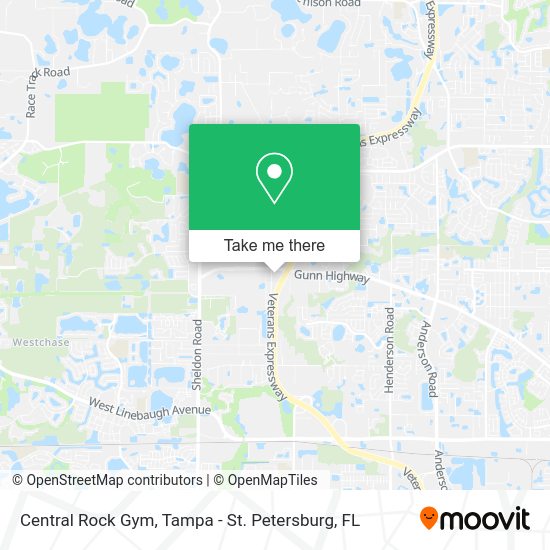 Mapa de Central Rock Gym