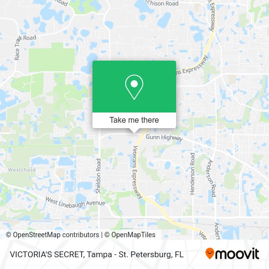 VICTORIA'S SECRET map
