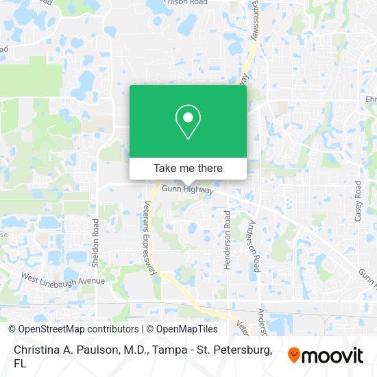 Mapa de Christina A. Paulson, M.D.