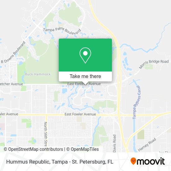 Hummus Republic map