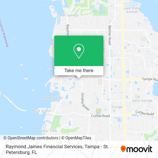 Raymond James Financial Services map