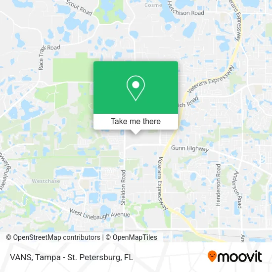 VANS map