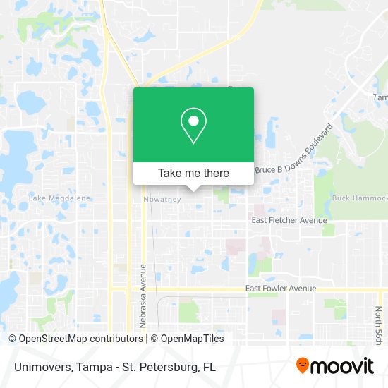 Unimovers map