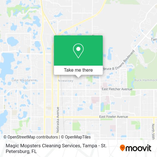 Magic Mopsters Cleaning Services map