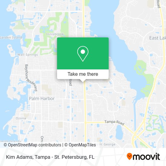Kim Adams map