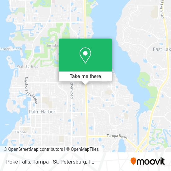 Mapa de Poké Falls