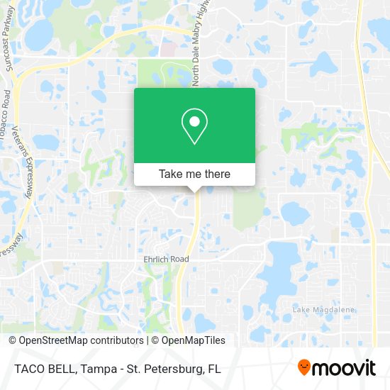 Mapa de TACO BELL
