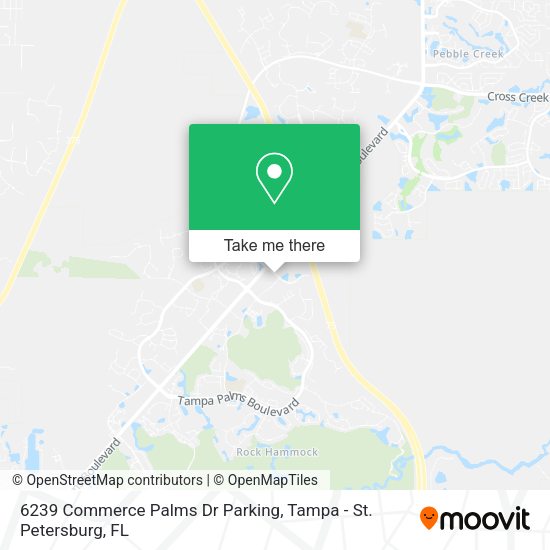 Mapa de 6239 Commerce Palms Dr Parking