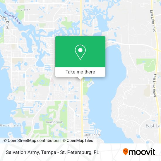 Salvation Army map