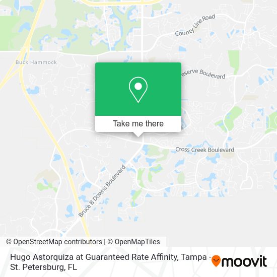 Mapa de Hugo Astorquiza at Guaranteed Rate Affinity
