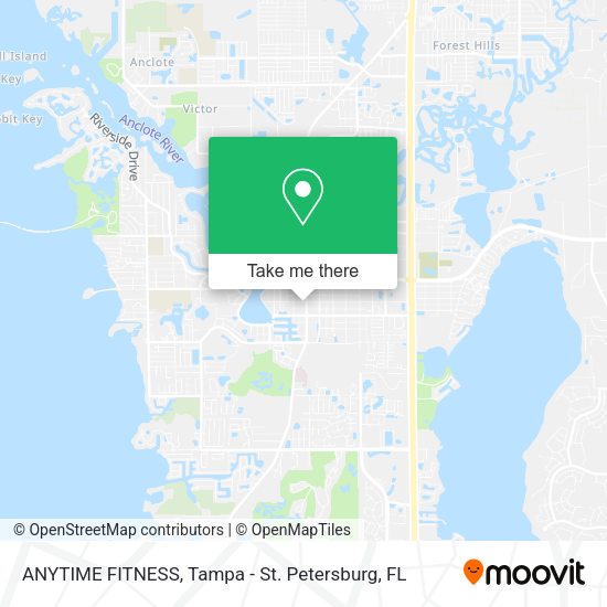 ANYTIME FITNESS map