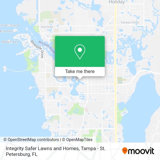 Mapa de Integrity Safer Lawns and Homes