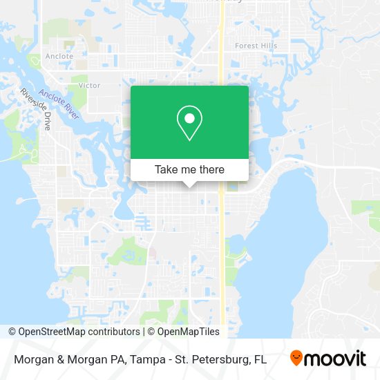 Mapa de Morgan & Morgan PA