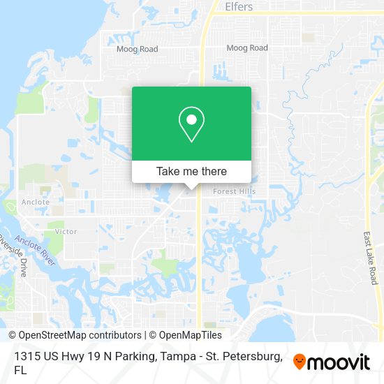 1315 US Hwy 19 N Parking map