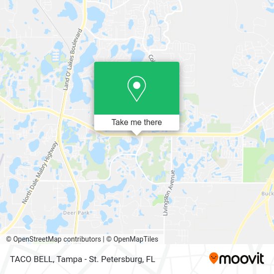 TACO BELL map