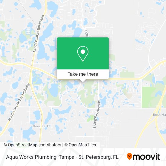 Aqua Works Plumbing map