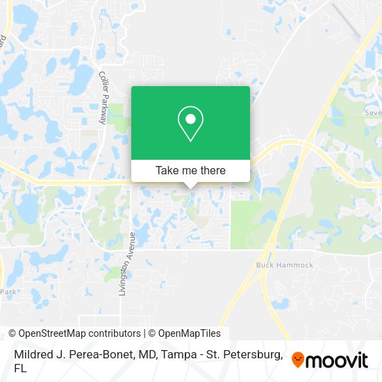 Mildred J. Perea-Bonet, MD map