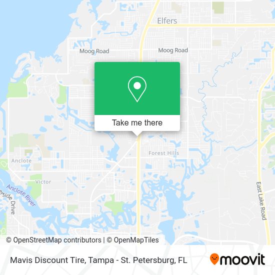 Mavis Discount Tire map