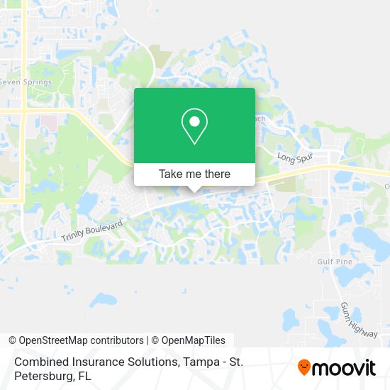 Combined Insurance Solutions map