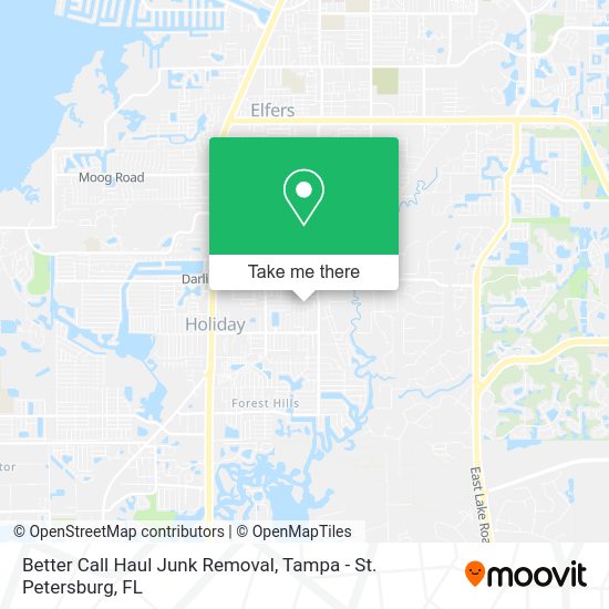 Better Call Haul Junk Removal map