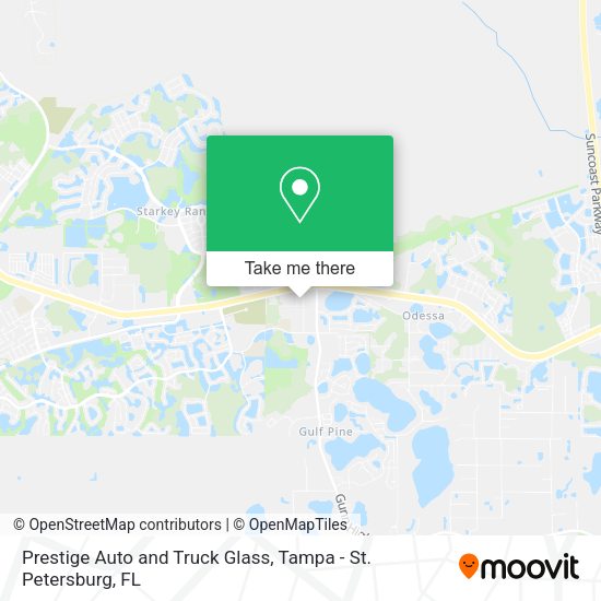 Mapa de Prestige Auto and Truck Glass