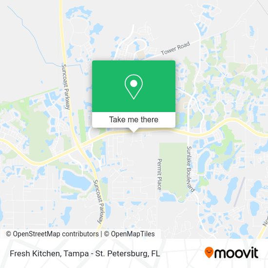 Fresh Kitchen map