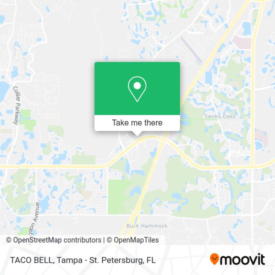 Mapa de TACO BELL
