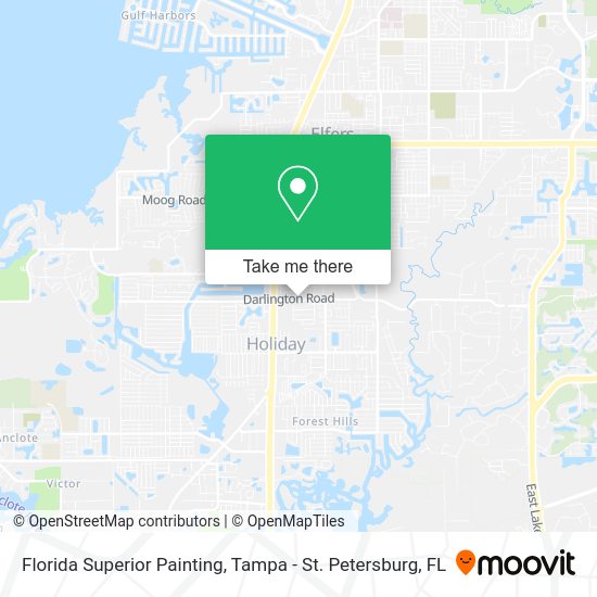 Florida Superior Painting map