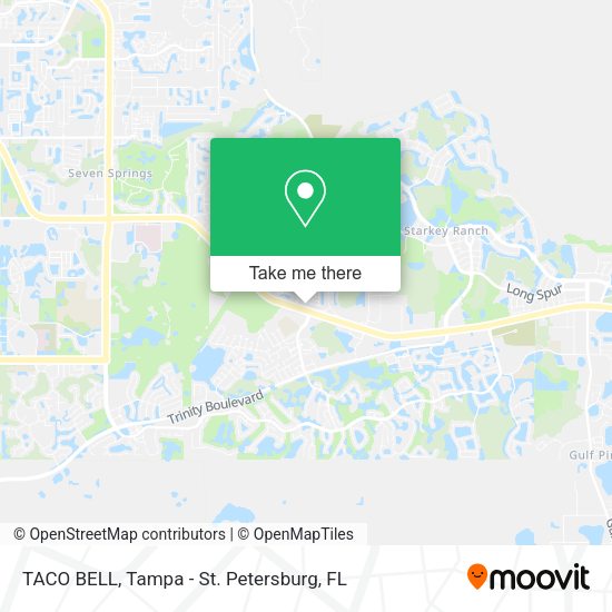 TACO BELL map