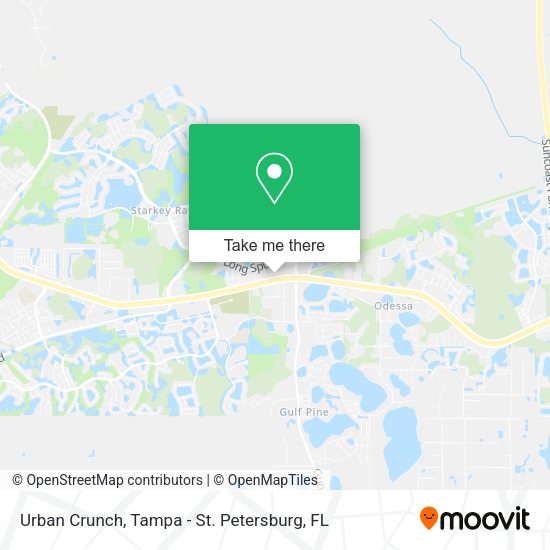 Urban Crunch map