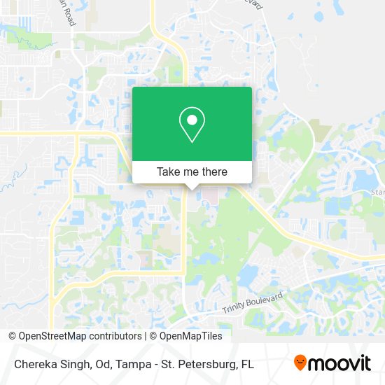 Mapa de Chereka Singh, Od