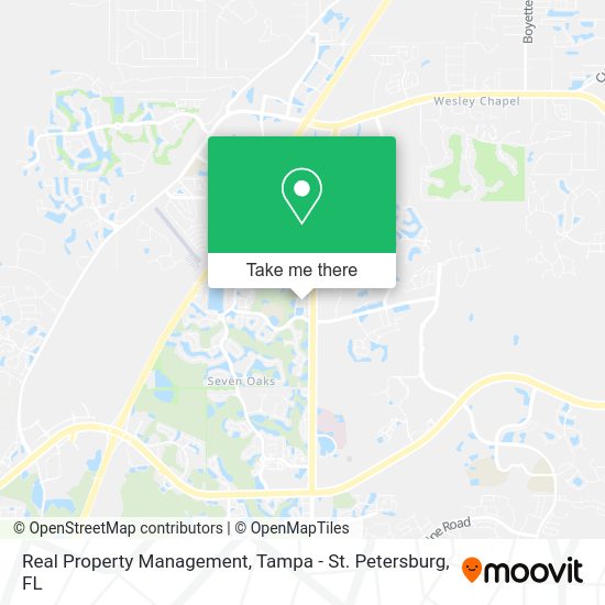 Real Property Management map