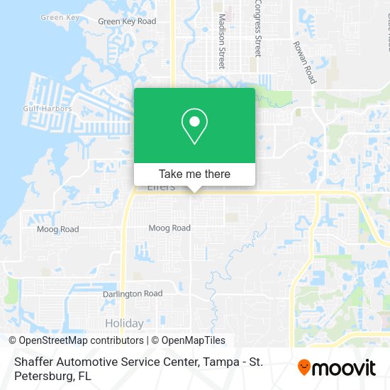 Shaffer Automotive Service Center map