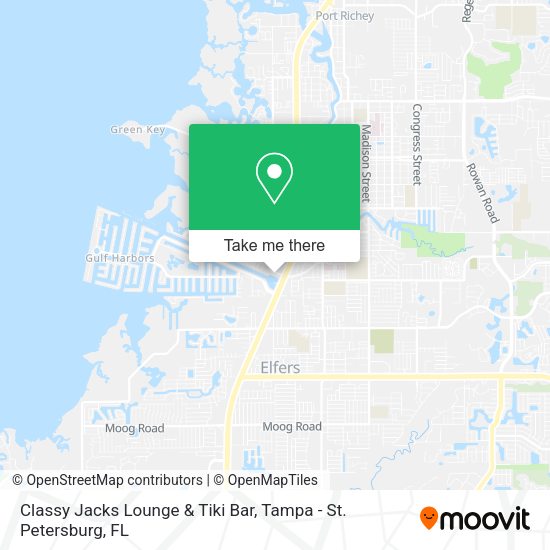 Classy Jacks Lounge & Tiki Bar map