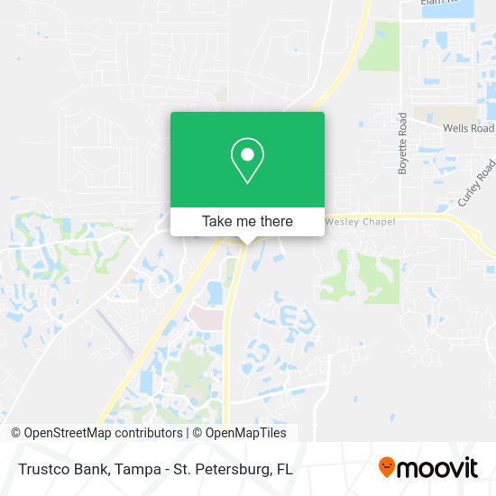 Trustco Bank map