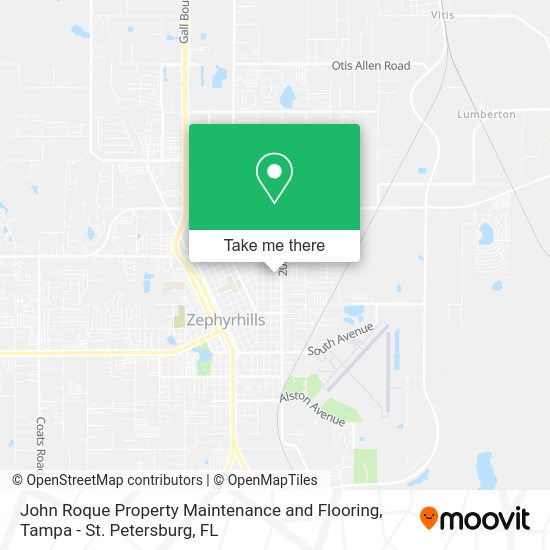 John Roque Property Maintenance and Flooring map