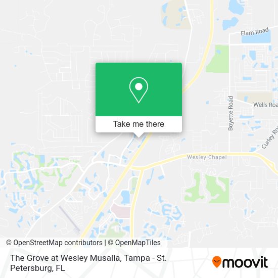 Mapa de The Grove at Wesley Musalla