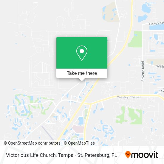 Mapa de Victorious Life Church