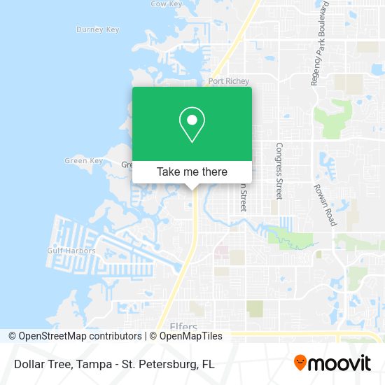 Mapa de Dollar Tree
