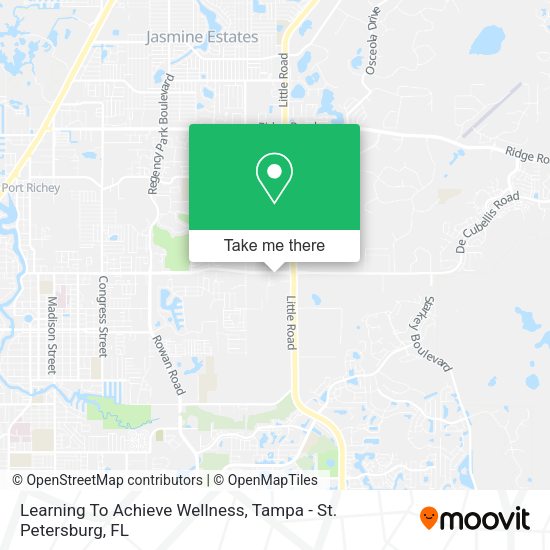 Learning To Achieve Wellness map