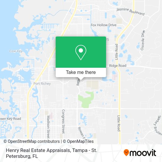 Henry Real Estate Appraisals map