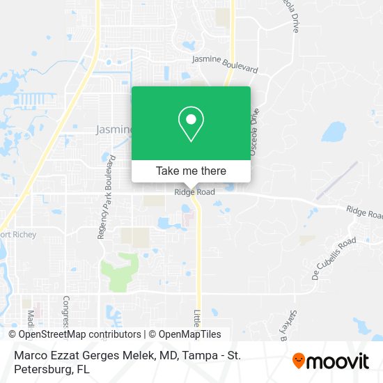 Marco Ezzat Gerges Melek, MD map