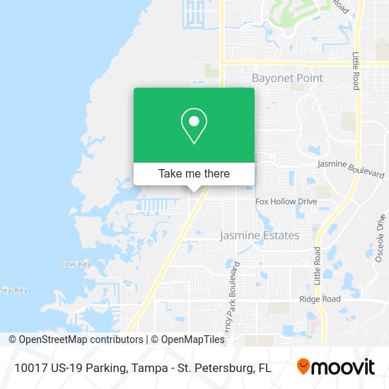 Mapa de 10017 US-19 Parking